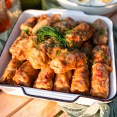 Sărmăluțe cu păsat (de post)